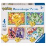 Ravensburger - Puzzle Pokemon 4 buc in cutie 12 16 20 24 piese Ravensburger - 1